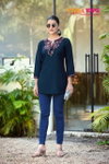 Twinkle By Tips And Tops Rayon Embroidery Bulk Ladies Top Orders In India
